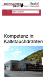 Mobile Screenshot of brueninghaus-draht.de